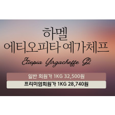 하멜 에티오피아 예가체프(10Kg)